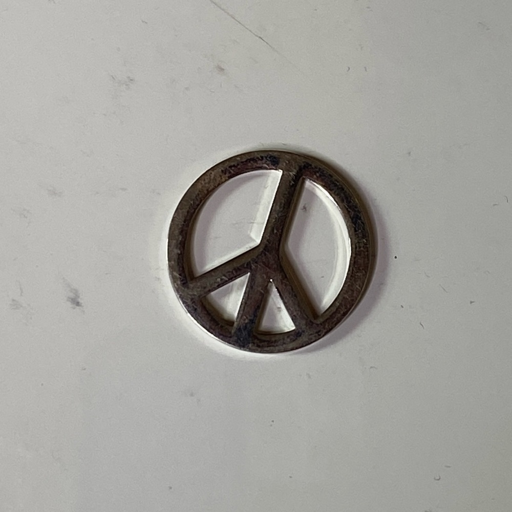 Peace Sign Pendant Charm